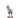 Royal Copenhagen Boy on Skateboard | Figurine