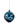 Alessi Blue Christmas | Decorazione per Albero di Natale AAA076