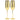 Paderno | Set 2 pezzi Flute Champagne Oro