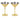 Paderno | Set 2 pezzi Coppa Martini Oro