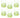 Andrea Fontebasso 1760 by Tognana | Set 6 Bicchieri Teal/Yellow Venezia