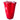 Onlylux Wave | Vaso Rosso Opale 40 cm