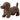 Rosenthal Pets Cane | Statuina in Porcellana