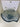 Lalique Blue Mermaids Bowl | Centrotavola